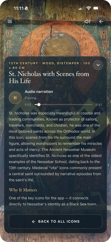 St Nicholas with scenes from his life